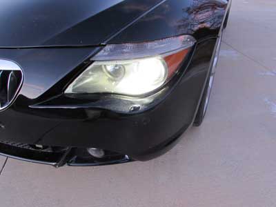 BMW Bi Xenon Headlight, Left 63127165985 E63 E64 645Ci 650i M610
